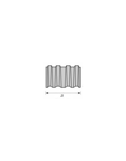 Attaches croco WN - ondulées de 10 mm - boîte de 2 000