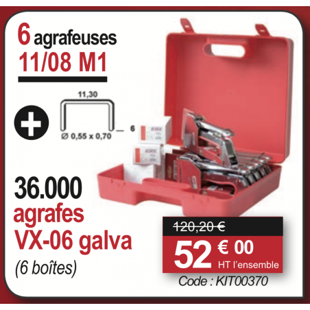 Agrafeuse manuelle 11/08 Agrafeuse manuelle 11/08